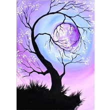 Cargar imagen en el visor de la galería, DIY 5D diamante pintura flor mosaico redondo completo playa paisaje diamante bordado imagen Rhinestone decoración del hogar regalo