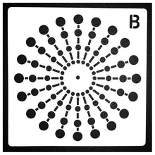 Load image into Gallery viewer, Xugar Reusable Mandala Dotting Stencils for DIY Craft Drawing Hollow Mandala Stencils Rocks Fabric Wall Art Painting Tools