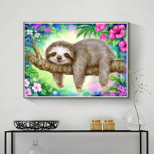 Cargar imagen en el visor de la galería, Pintura de diamante redondo completo Animal Tigre mariposa 5D DIY paisaje diamante bordado punto de cruz Kit hecho a mano regalo decoración del hogar