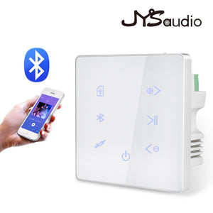 Bluetooth-совместимый усилитель, настенный USB SD-карта, музыкальная панель, фоновая аудиосистема для умного дома, стереосистема, отель, ресторан, гостиница