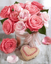 Carica l&#39;immagine nel visualizzatore della Galleria, Nuovo fai da te pittura diamante 5D albero di luna mosaico rotondo completo paesaggio fiore diamante ricamo arte strass per la decorazione domestica