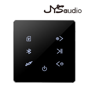 Amplificateur compatible Bluetooth dans le mur USB carte SD panneau de musique système Audio de fond de maison intelligente stéréo hôtel Restaurant auberge