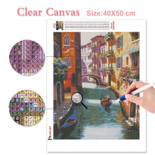 Carica l&#39;immagine nel visualizzatore della Galleria, Huacan 5D Paesaggio Pittura Diamante Strada Pieno Quadrato Rotondo Trapano Ricamo Mosaico Decorazioni per la casa