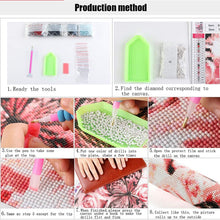 Cargar imagen en el visor de la galería, 5D paisaje diamante pintura DIY paisaje diamante mosaico puesta de sol Rhinestone bordado completo taladro punto de cruz Kit decoración del hogar