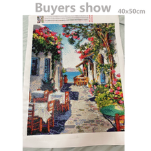 Carica l&#39;immagine nel visualizzatore della Galleria, Huacan 5D Paesaggio Pittura Diamante Strada Pieno Quadrato Rotondo Trapano Ricamo Mosaico Decorazioni per la casa