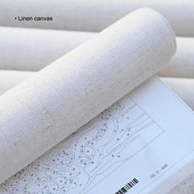 Cargar imagen en el visor de la galería, Gatyztory marco espacio DIY pintura por números paisaje pintura al óleo pintada a mano dibujo sobre lienzo decoración de la pared del hogar 60x75cm