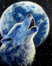 Cargar imagen en el visor de la galería, Kit de pintura de diamantes 5D DIY, imagen de Lobo, gato, perro, Animal, taladro redondo completo, bordado con incrustaciones, artesanía, punto de cruz, decoración del hogar