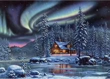 Cargar imagen en el visor de la galería, Pintura de diamante redondo completo Animal Tigre mariposa 5D DIY paisaje diamante bordado punto de cruz Kit hecho a mano regalo decoración del hogar