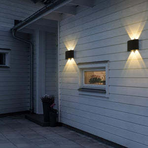 Светодиодный настенный светильник, уличный водонепроницаемый настенный светильник, настенный светильник для дома, лестницы, спальни, прикроватной тумбочки, освещения коридора, ванной комнаты RF18
