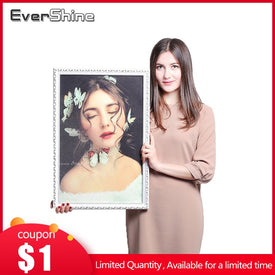 Evershine diamante pintura foto personalizada cuadrado completo diamante bordado propia foto mosaico imagen de diamantes de imitación arte decoración del hogar