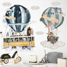 Load image into Gallery viewer, Hot air balloon Wall Sticker for Kids rooms Decor Vinyl Wall Decals Children Bedroom Decoration Stickers Art Murals Home Decor