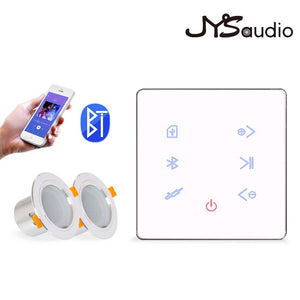 Bluetooth-kompatibler Verstärker in der Wand USB-SD-Karte Musik-Panel Smart Home Hintergrund-Audiosystem Stereo Hotel Restaurant Inn