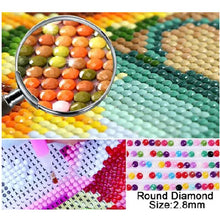 Carica l&#39;immagine nel visualizzatore della Galleria, Foto personalizzata diamante pittura punto croce pieno quadrato strass 5D diamante fai da te mosaico diamante ricamo regalo