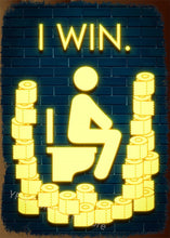 Laden Sie das Bild in den Galerie-Viewer, Frauen Männer Toilette Metallschild Toilette Blechschild Wanddekoration für Man Cave Hotel Pub Bar Eisenmalerei Fress Wifi Metallposter