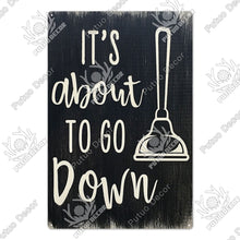 Laden Sie das Bild in den Galerie-Viewer, Putuo Decor Restroom Blechschild Vintage Badezimmer Plaque Metall Wandkunst Poster für WC Dekoration Zubehör Eisen Gemälde