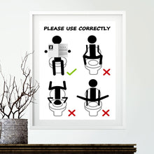 Cargar imagen en el visor de la galería, Cartel de baño divertido, impresiones en lienzo y póster Let that Shit Go Quote, arte de baño para pintura Zen, cuadro de pared, decoración de baño