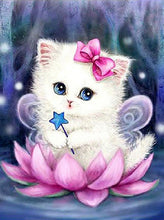 Cargar imagen en el visor de la galería, Kit de pintura de diamantes 5D DIY, imagen de Lobo, gato, perro, Animal, taladro redondo completo, bordado con incrustaciones, artesanía, punto de cruz, decoración del hogar