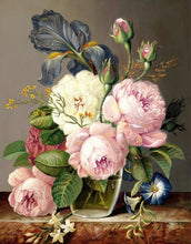 Carica l&#39;immagine nel visualizzatore della Galleria, Nuovo fai da te pittura diamante 5D albero di luna mosaico rotondo completo paesaggio fiore diamante ricamo arte strass per la decorazione domestica