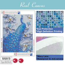 Load image into Gallery viewer, HUACAN Diamond Mosaic Sale Animals Diamond Painting New Square/Round Peacocks Hobby And Handicraft Pictures With Rhinestones