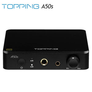 TOPPING A50s 4.4mm Balanced 6.35mm Single-Ended Flagship NFCA Hi-Res Audio Pre AMP Amplificador de auriculares