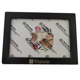 Whatarter Home Decor Animaux Art Prints 15,2 x 10,2 cm Impressions encadrées en bois