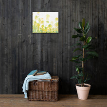 Загрузите изображение в программу просмотра галереи, Холст Цветы рапса Настенное искусство