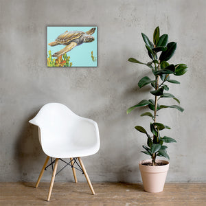 Wall Art Turtle Painting