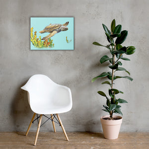 Wall Art Turtle Painting