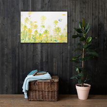 Загрузите изображение в программу просмотра галереи, Холст Цветы рапса Настенное искусство