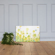 Загрузите изображение в программу просмотра галереи, Холст Цветы рапса Настенное искусство