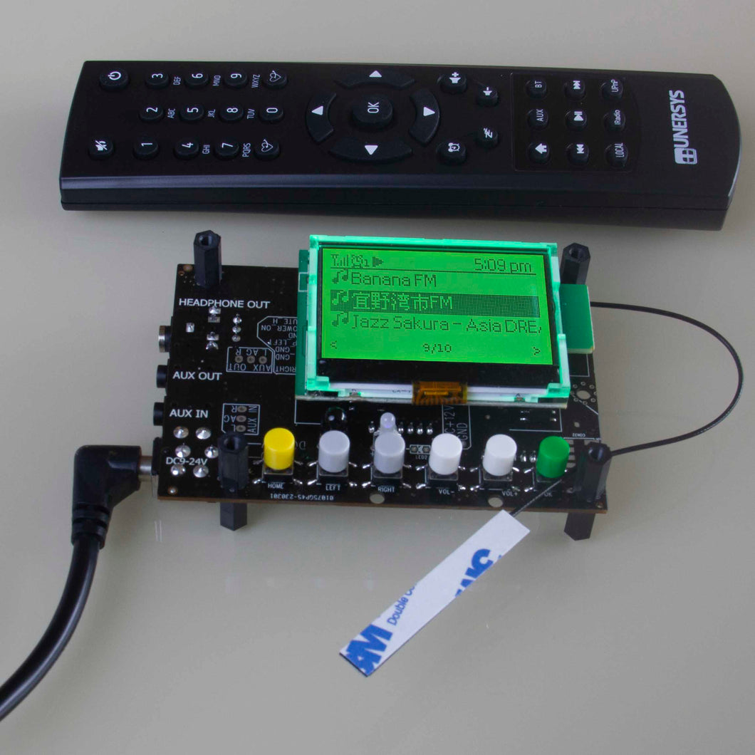 DIY Kit Wi-Fi Радио Интернет-тюнер Плата усилителя для наушников