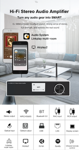 Плата усилителя Wi-Fi Bluetooth своими руками Airplay2 Multiroom