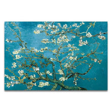 Cargar imagen en el visor de la galería, Famoso artista Van Gogh pintura al óleo cielo estrellado Iris flor amanecer paisaje lienzo pintura impresión póster imagen decoración de pared