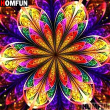 Cargar imagen en el visor de la galería, Cuadro Completo/taladro redondo 5D DIY pintura de diamante &quot;Mandala religiosa&quot; bordado 3D punto de cruz 5D decoración del hogar A13637