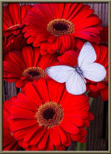 Load image into Gallery viewer, Diamond Embroidery Full Round Flowers 5D Diy Diamond Mosaic Flowers Kit Diamond Painting Cross Stitch Rhinestone Diamond Art