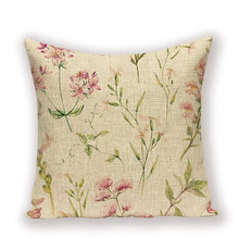 Carica l&#39;immagine nel visualizzatore della Galleria, Fodera per cuscino con decorazione nordica Fodera per cuscino a molla Fodera per cuscino per fiori pianta 45 x 45 cm Cuscini Decorazioni per la casa Federe da letto