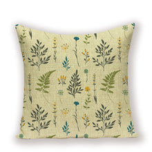Carica l&#39;immagine nel visualizzatore della Galleria, Fodera per cuscino con decorazione nordica Fodera per cuscino a molla Fodera per cuscino per fiori pianta 45 x 45 cm Cuscini Decorazioni per la casa Federe da letto