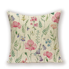 Carica l&#39;immagine nel visualizzatore della Galleria, Fodera per cuscino con decorazione nordica Fodera per cuscino a molla Fodera per cuscino per fiori pianta 45 x 45 cm Cuscini Decorazioni per la casa Federe da letto