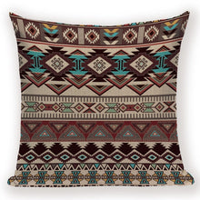 Загрузите изображение в программу просмотра галереи, Green Pillow Cover Geometric Print Cushion Covers Pillow case Sofa Cushion Cover 45*45cm Decorative Throw Pillows Case