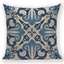 Загрузите изображение в программу просмотра галереи, Green Pillow Cover Geometric Print Cushion Covers Pillow case Sofa Cushion Cover 45*45cm Decorative Throw Pillows Case