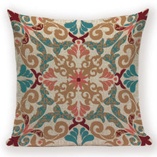 Загрузите изображение в программу просмотра галереи, Green Pillow Cover Geometric Print Cushion Covers Pillow case Sofa Cushion Cover 45*45cm Decorative Throw Pillows Case