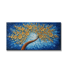 Cargar imagen en el visor de la galería, Lienzo pintado a mano, pinturas al óleo, decoración de boda moderna, pintura al óleo, imágenes artísticas de pared, decoración del hogar para sala de estar en lienzos