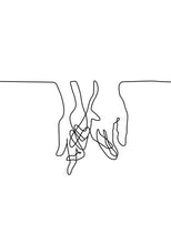 Carica l&#39;immagine nel visualizzatore della Galleria, Immagine di arte astratta moderna Decorazioni per la casa Pittura su tela nordica Arte della parete Figura Disegno a tratteggio Poster e stampe per soggiorno