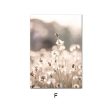 Carica l&#39;immagine nel visualizzatore della Galleria, Scandinavo Natura Pianta Fiore Tela Pittura Nordic Poster Paesaggio invernale Stampa botanica Immagine di arte della parete Decorazione della casa