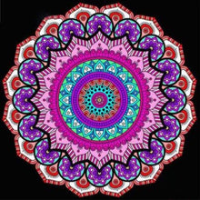 Cargar imagen en el visor de la galería, Taladro cuadrado/redondo completo 5D DIY pintura de diamante &quot;Mandala religiosa&quot; bordado 3D punto de cruz 5D decoración del hogar regalo