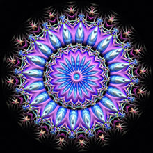 Cargar imagen en el visor de la galería, Taladro cuadrado/redondo completo 5D DIY pintura de diamante &quot;Mandala religiosa&quot; bordado 3D punto de cruz 5D decoración del hogar regalo