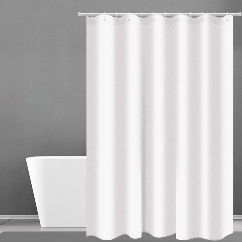Shower Curtain Hotel  Heavy Weight Shower Curtain Waterproof and Mildew Free Bath Curtains White Shower Curtains D40