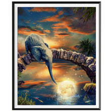 Laden Sie das Bild in den Galerie-Viewer, Landschaft 5D-Diamant-Malerei voller Diamanten ländlichen Wald Strand Blumen runden Diamant-Mosaik-Muster Heimtextilien DIY handgefertigt