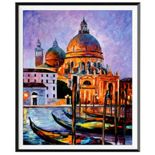 Laden Sie das Bild in den Galerie-Viewer, Landschaft 5D-Diamant-Malerei voller Diamanten ländlichen Wald Strand Blumen runden Diamant-Mosaik-Muster Heimtextilien DIY handgefertigt