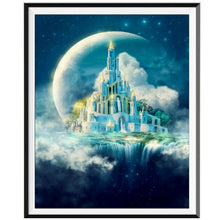 Laden Sie das Bild in den Galerie-Viewer, Landschaft 5D-Diamant-Malerei voller Diamanten ländlichen Wald Strand Blumen runden Diamant-Mosaik-Muster Heimtextilien DIY handgefertigt